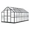 MONT Growers Edition Greenhouse, 8' X 16' 1 MONT Growers Edition Greenhouse, 8' X 16' -Backyard Bloomers 8611196 mont 16 grower black