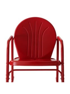 Crosley Griffith 2-piece Outdoor Rocking Chair Set -Backyard Bloomers 8611577 rd 26v