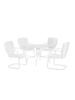 Crosley Ridgeland 5-piece Outdoor Dining Set -Backyard Bloomers 8611579 wt 31v