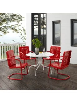 Crosley Bates 5-piece Outdoor Dining Set -Backyard Bloomers 8611581 rd 01v