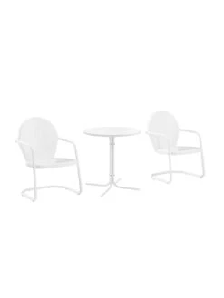 Crosley Griffith 3-piece Outdoor Bistro Set -Backyard Bloomers 8611589 wt 33v