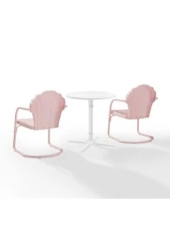 Crosley Tulip 3-piece Outdoor Bistro Set 27 Crosley Tulip 3-piece Outdoor Bistro Set -Backyard Bloomers 8611591 pi 23v