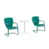 Crosley Ridgeland 3-piece Outdoor Bistro Set -Backyard Bloomers 8611594 tu 29v crosley ridgeland 3 piece outdoor bistro set