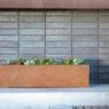 Veradek Metallic Series Corten Steel Window Box Planter, 36" -Backyard Bloomers 8611609 03V tif