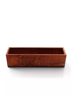Veradek Metallic Series Corten Steel Window Box Planter, 36" -Backyard Bloomers 8611609 06V tif