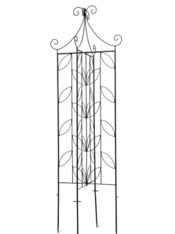 4 Sided Leaf Obelisk, 72" -Backyard Bloomers 8611658 3774 tif