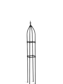 Fleur De Lis Obelisk, 67" -Backyard Bloomers 8611663 03761 tif