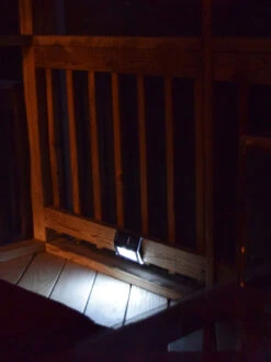 MAXSA® Solar-Powered Metal Deck Light, Set Of 4 -Backyard Bloomers 8611691 bz 03v