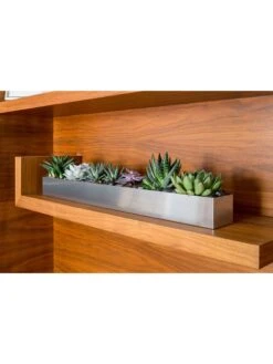 Veradek GEO Series Planter Boxes, 32" -Backyard Bloomers 8611752 03v