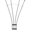 Achla Fan Trellis, 56" 1 Achla Fan Trellis, 56" -Backyard Bloomers 8611788 01v achla fan trellis 56 inch graphite powder coated wrought iron