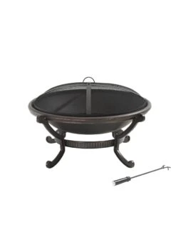 Crosley Ashland Firepit 16 Crosley Ashland Firepit -Backyard Bloomers 8611932 11v ashland firepit