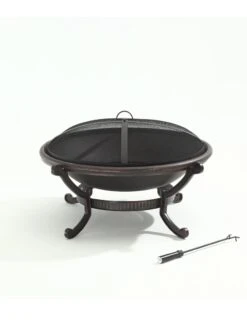 Crosley Ashland Firepit 24 Crosley Ashland Firepit -Backyard Bloomers 8611932 13v