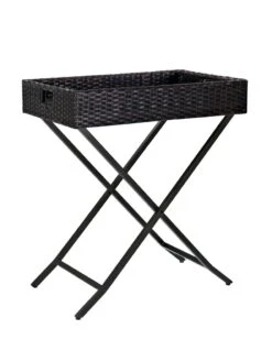 Crosley Palm Harbor Outdoor Wicker Butler Tray -Backyard Bloomers 8611951 06v