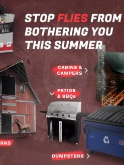 Grandpa Gus's Fly Bags, Set Of 6 -Backyard Bloomers 8611978 03V tif