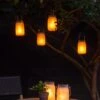 Solar Glass Jar Lantern, Set Of 2 -Backyard Bloomers 8612012 6203 tif