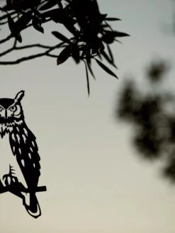 Metalbird Great Horned Owl 7 Metalbird Great Horned Owl -Backyard Bloomers 8612018 02V tif