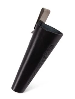 Castellari Leather Pruner Sheath With Belt Clip -Backyard Bloomers 8612200 032