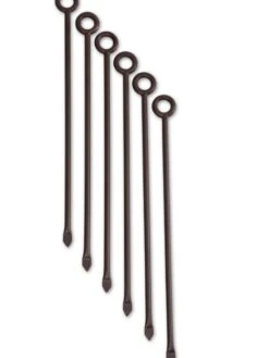 Rope Stakes, Set Of 6 7 Rope Stakes, Set Of 6 -Backyard Bloomers 8612217 5958 tif