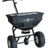 All Purpose Broadcast Spreader, 125 Lb -Backyard Bloomers 8612270 02v all purpose broadcast seed salt sand spreader 125 lb