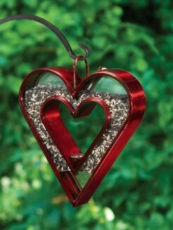 Heart Fly-Thru™ Bird Feeder