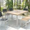 Braylee 6 Pc Outdoor Dining Set -Backyard Bloomers 8612275 01v braylee 6 piece outdoor dining set