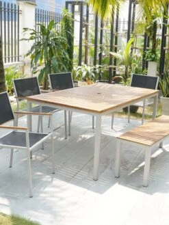 Braylee 6 Pc Outdoor Dining Set