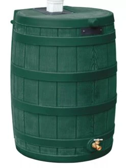 Rain Wizard 40 Gallon Rain Barrel -Backyard Bloomers 8612308 02V jpg