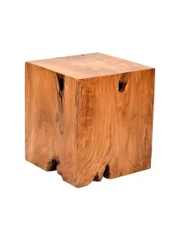 Vico Teak Root Outdoor Side Table 6 Vico Teak Root Outdoor Side Table -Backyard Bloomers 8612333 03v