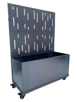 Nice Corten Trough Planters With Privacy Screen 7 Nice Corten Trough Planters With Privacy Screen -Backyard Bloomers 8612382 01V png