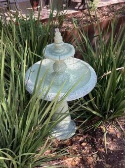 Exaco Enduro Clay Tiered Fountain -Backyard Bloomers 8612391 02V jpg