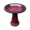 Exaco Enduro Clay Scroll Vine Birdbath -Backyard Bloomers 8612392 01v exaco enduro clay scroll vine birdbath