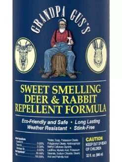 Grandpa Gus's Deer & Rabbit Repellent Spray 9 Grandpa Gus's Deer & Rabbit Repellent Spray -Backyard Bloomers 8612427 03V 3 4