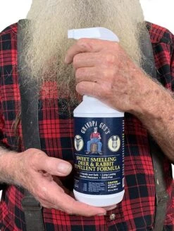 Grandpa Gus's Deer & Rabbit Repellent Spray 11 Grandpa Gus's Deer & Rabbit Repellent Spray -Backyard Bloomers 8612427 07V tif