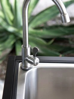 Veradek Stainless Steel Outdoor Kitchen Series Counter Sink 27 Veradek Stainless Steel Outdoor Kitchen Series Counter Sink -Backyard Bloomers 8612469 01v