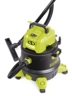 New Release 9 Sun Joe® 8-Gal 1200W 6.5 Pk HP Wet/Dry Shop Vac, HEPA,w/Cleaning Attachments