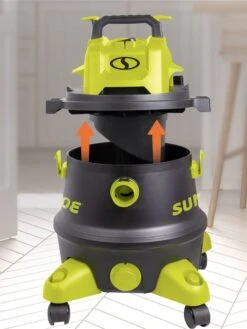 Sun Joe® 8-Gal 1200W 6.5 Pk HP Wet/Dry Shop Vac, HEPA,w/Cleaning Attachments 13 Sun Joe® 8-Gal 1200W 6.5 Pk HP Wet/Dry Shop Vac, HEPA,w/Cleaning Attachments -Backyard Bloomers 8612522 07v