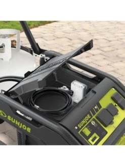 Sun Joe® 4,100/3,300-Running Watt Propane Powered Portable Generator W/24VBattery Starter -Backyard Bloomers 8612525 05v