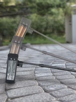 Sun Joe® 1500W Elec. Infrared OD Patio Heater, Adjust Ht. Range, W/Wall Bracket & Cover 18 Sun Joe® 1500W Elec. Infrared OD Patio Heater, Adjust Ht. Range, W/Wall Bracket & Cover -Backyard Bloomers 8612532 08v