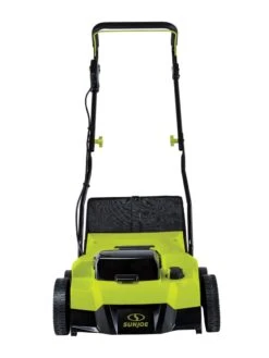 Sun Joe® 48V ION+ Cordless 15-Inch 5-Position Walk-Behind Lawn Dethatcher -Backyard Bloomers 8612541 08v