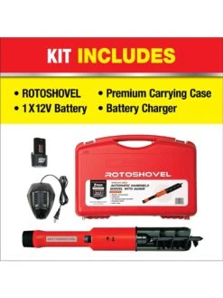 Rotoshovel Battery-Operated Garden Auger 18 Rotoshovel Battery-Operated Garden Auger -Backyard Bloomers 8612719 07v