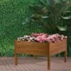 Garden Wizard Eucalyptus Garden Bed -Backyard Bloomers 8612823 01v garden wizard eucalyptus garden bed