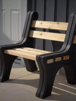 Custom Length Lightweight Indoor Or Outdoor Bench Ends 13 Custom Length Lightweight Indoor Or Outdoor Bench Ends -Backyard Bloomers 8612857BK 09V tif