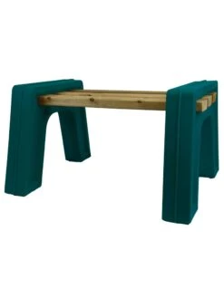Custom Length Lightweight Indoor Or Outdoor Backless Bench Ends -Backyard Bloomers 8612858gr 02v