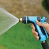 Aqua Joe® AJHN105 Hose Nozzle With Trigger Flow Control -Backyard Bloomers 8612870 03v aqua joe hose nozzle with trigger flow control