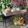 Achla Designs Trestle Plant Stand -Backyard Bloomers 8612886 02v achla designs trestle plant stand