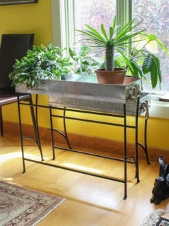 Achla Designs Trestle Plant Stand -Backyard Bloomers 8612887 01v