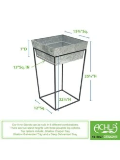 Achla Designs Arne Plant Stand -Backyard Bloomers 8612900 01v