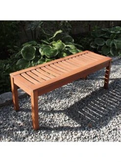 Achla Designs Backless Bench, 4' -Backyard Bloomers 8612909 02v