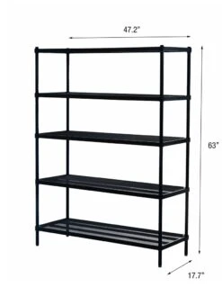 MeshWorks © 5 Tier Plant Shelving -Backyard Bloomers 8613014 02v