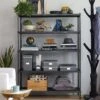 MeshWorks © 5 Tier Plant Shelving -Backyard Bloomers 8613014 04v meshworks 5 tier plant shelf